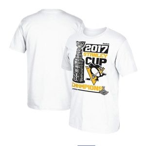 Pittsburgh Penguins 2017 Stanley Cup Championship Locker Room Shirt.